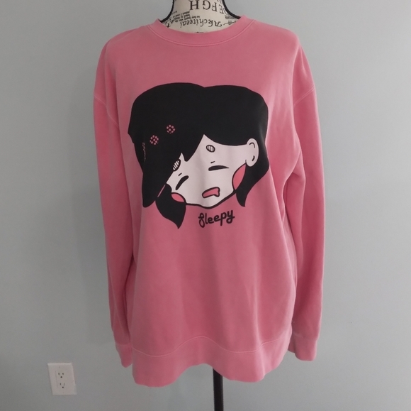 Apari‎ pink sweatshirt. Size M - Picture 1 of 10